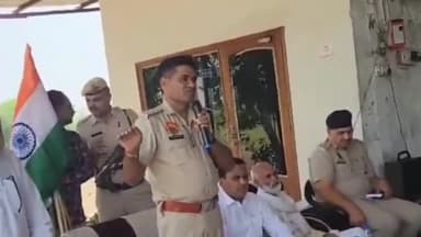 नूह: नुह हिंसा के आरोपियों को पकड़वाने में पुलिस का सहयोग करें जिले के लोग:- फिरोजपुर झिरका डीएसपी सतीश कुमार वत्स