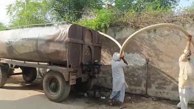 नूह: जेमत गांव के बॉस में पीने का पानी नहीं आने से लोग परेशान, ग्रामीणों ने जिला प्रशासन से की अपील