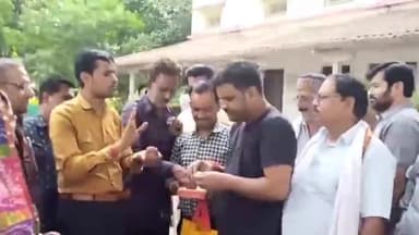 अमानगंज: अमानगंज निवासी ललित तिवारी को बनाया गया राष्ट्रीय कवि संगम महाकौशल प्रांत का अध्यक्ष