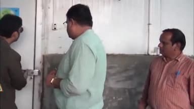 नागदा: तहसील के गांव रूपेटा में नकली मावा होने की शंका पर खाद्य एवं सुरक्षा विभाग की टीम ने छापामार कार्रवाई की