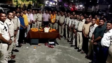 बीना: बीना थाने में थाना प्रभारी की ढोल नगाड़ों के साथ विदाई, नवागत थाना प्रभारी ने किया पदभार ग्रहण