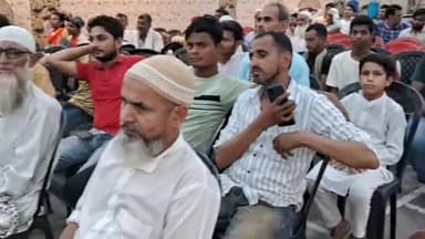 मुरादाबाद: मिया कॉलोनी में पसमांदा मुस्लिम सम्मेलन का किया गया आयोजन उत्तर प्रदेश हज कमेटी के अध्यक्ष मोहसिन रजा पहुंचे