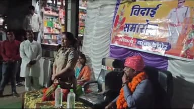 पचोर: प्रेस क्लब उदनखेड़ी ने थाना प्रभारी डीपी लोहिया को शॉल, श्रीफल व स्मृति चिन्ह देकर किया सम्मानित