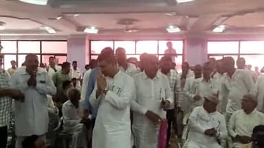 सरदारशहर: शनि मंदिर में पहुंचे जिला पर्यवेक्षक के सामने कांग्रेस कार्यकर्ताओं ने विधायक शर्मा के खिलाफ जताई नाराजगी