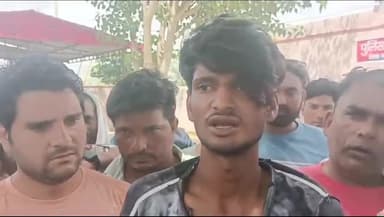 अलवर: बानसूर के नारोला में लकड़ी काटने वाले तीन व्यक्तियों मारपीट करने के मामले में परिवार जनों में आक्रोश