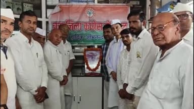 सरदारशहर: सेवादल कार्यालय में सभापति राजकरण चौधरी के नेतृत्व में मनाई पूर्व प्रधानमंत्री राजीव गांधी की 79वी जयंती