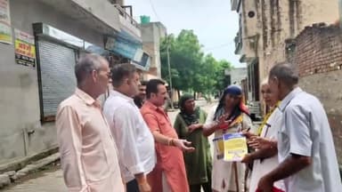 पानीपत: आप ने समालखा के वार्डों में बिजली आंदोलन को लेकर चलाया जनसंपर्क अभियान,राकेश चुघ ने अपनी टीम के साथ लोगों को किया जागरूक