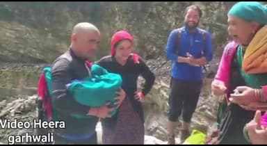 देवाल: आपदा में फंसी गर्भवती महिला व नवजात शीशु सकुशल घर पहुंचे