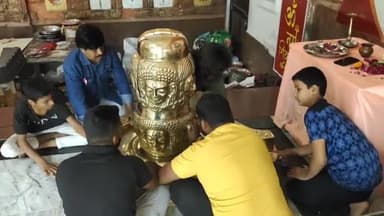 मंदसौर: मंदसौर पशुपतिनाथ मंदिर से कल निकलेगी भव्य शाही पालकी दिल्ली के कलाकार होंगे शामिल चल रही भव्य तैयारी..