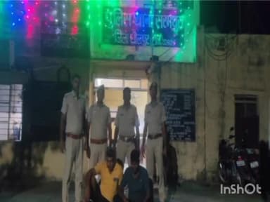 सरमथुरा: सुरारी कला व खुर्द से सट्टे की खाईवाली करते दो गिरफ़्तार 2190 रूपए सहित सट्टा उपकरण जब्त