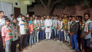 गंगरार: भारतीय जनता पार्टी के सदस्यता अभियान की हुई शुरुआत, संस्थागत सदस्यता कार्यक्रम की मंगलवाड़ मंडल से की शुरुआत।