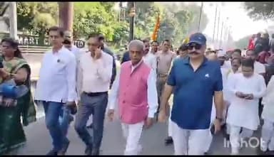 बरेली: नगर निगम से निकाली गई कलश यात्रा, बन मंत्री हुए शामिल