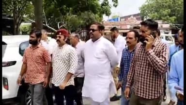 अजमेर: कलेक्ट्रेट पर पहुंचे राजपूत समाज 24 अगस्त को होने वाली रैली की अनुमति नहीं देने और असामाजिक तत्वों पर कार्रवाई करने की क