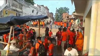 #unchahar श्रावण मास के सातवें सोमवार एवं नाग पंचमी पर श्रद्धालुओं ने गंगा में लगाई डुबकी,जल से शिवालयों मे किया अभिषेक