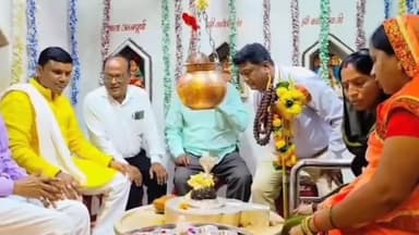 गुनौर: लिंगा ग्राम पहुंचे पन्ना जिले के प्रभारी मंत्री रामकिशोर कावरे