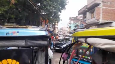 #गया यातायात से नहीं मिल रहा है लोगो को निजात स्कूली बस खराब होने से कई घंटे जाम में फंसे रहे राहगीर