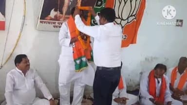 तुरकौलिया: भाजपा विधायक कृष्णानंद पासवान छत्तीसगढ़ प्रदेश के नवागढ़ विधानसभा स्तरीय चुनावी बैठक को संबोधित किए