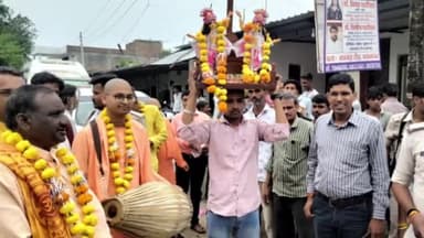 नलखेड़ा: तहसील क्षेत्र के विभिन्न गांवों में पहुंची स्नेह यात्रा