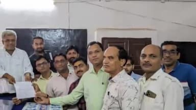 छोटीसादड़ी: छोटीसादड़ी राजस्व सेवा परिषद ने सीएम के नाम नायब तहसीलदार राधेश्याम जोशी दिया ज्ञापन