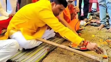 अमानगंज: ग्राम लिंगा में आयोजित स्नेह यात्रा में शामिल होने पहुंचे प्रभारी मंत्री रामकिशोर कावेरी विकास कार्य का किया भूमि पूजन