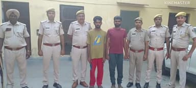 गंगानगर: पुरानी आबादी पुलिस ने केदार चौक के पास से मारपीट और रुपए छीनने के मामले में दो आरोपियों को किया गिरफ्तार