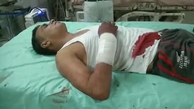 भीलवाड़ा: मनोहरपुर में कार्य के दौरान कांच टूटने से व्यक्ति हुआ घायल उपचार हेतु जिला चिकित्सालय कराया भर्ती