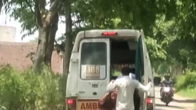 नीमराना: नीमराना के हीरो चौक पर अज्ञात वाहन  की टक्कर से एक महिला की हुई मौत शिनाख्त कि अपील