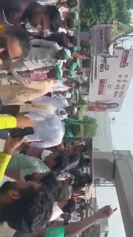 शत्रु सम्पति को लेकर मोदीनगर तहसील परिसर मै भारतीय किसान यूनियन बलराज का किसानों को समर्थन एक लाख किसानों को घर से बेघर