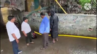 फिरोज़ाबाद: जलनिकासी हेतु नगर निगम जलकल विभाग के जल महाप्रबंधक एवं सहायक अभियंता ने नालबन्द नाला सहित कई स्थानों पर किया निरीक्षण