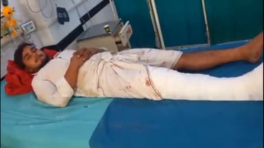 पुन्हाना: नूंह हिंसा के दौरान साइबर थाने में तोड़फोड़ का आरोपी मुठभेड़ के बाद अरेस्ट,1 देसी कट्टा,1 खाली कारतूस व 1 बाइक बरामद