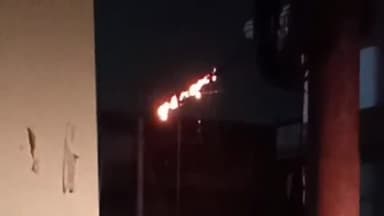 प्रयागराज: करेली जफीर पुलिया के पास बिजली के तार में अचानक लगी आग, विद्युत आपूर्ति हुई बाधित