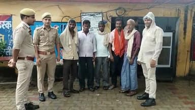 फरीदपुर: भुता थाना पुलिस ने 5 नफर वारंटियों को किया गिरफ्तार, भेजा जेल