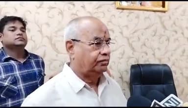 दमोह: कांग्रेस कार्यालय में विधायक अजय टंडन ने किया ऐलान, कहा - सब मिलकर बनाएंगे भगवान जागेश्वर नाथ का भव्य और दिव्य कॉरिडोर