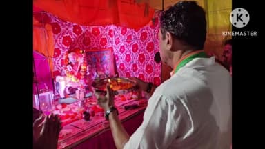 आमला छापरिया रोड पर बाबा रामदेवजी के भंडारे का शुभारंभ किया जिसमे लोकप्रिय विधाक राणाविक्रम सिंह जी ने आरती में भाग लिया