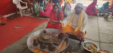 इटारसी: इटारसी के श्री दुर्गा नवग्रह मंदिर लकड़गंज में नासिक के त्रंबकेश्वर का हुआ अभिषेक