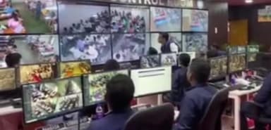 पटना ग्रामीण: पटना में बनाए गए बीपीएससी कमांड कंट्रोल रूम से रखी जा रही है सभी परीक्षार्थियों पर नजर