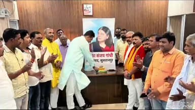 सुल्तानपुर: सांसद मेनका का 67 वां जन्मदिन जिला पंचायत स्थित सांसद संवाद केन्द्र पर समारोहपूर्वक मनाया गया