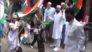 नागदा: नागदा में चंद्रयान-3 के सफल होने पर स्कूली बच्चों ने देशभक्ति का संदेश देते हुए रैली निकाली