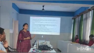 लखीसराय: सदर अस्पताल स्थित सभागार के प्रांगण में जिला अपर मुख्य चिकित्सा पदाधिकारी  की अध्यक्षता में  एकदिवसीय प्रशिक्षण का आयोजन