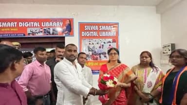 पिंड्रा: बड़ागांव में केन्द्रीय मंत्री अनुप्रिया पटेल ने किया डिजिटल लाइब्रेरी का उद्घाटन