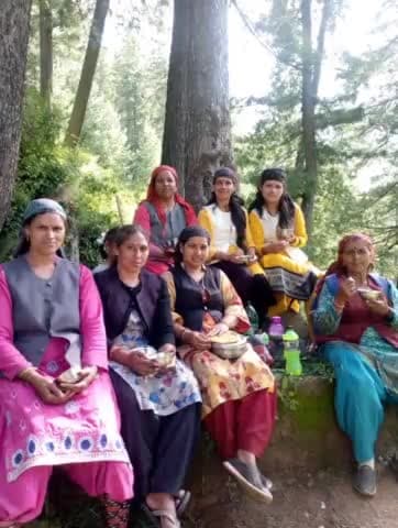 कुमारसैन: मलेण्डी पंचायत के धाली गांव में महिलाओं ने स्वच्छता अभियान का किया आयोजन