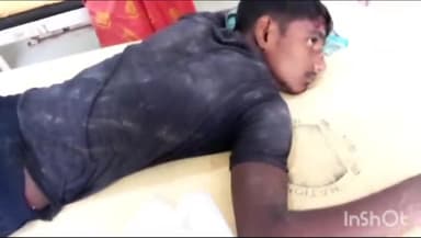 मुंगेर: तौफिर पीरपहाड़ निवासी राबो रजक के 15 वर्षीय पुत्र सुमित कुमार के शरीर पर ईट के दीवाल गिरने से घायल सदर अस्पताल में भर्ती