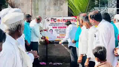 कन्नड: आदर्श वसाहत उंबरखेड येथील पेव्हर ब्लॉक कामाचे शिवसेना तालुकाप्रमुख केतन काजे यांच्या हस्ते उद्घाटन