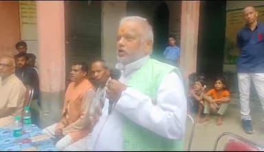 राजगीर: ग्रामीण विकास मंत्री श्रवण कुमार ने राजगीर में कहा: बिहार काफी तेज गति से विकास कर रहा है