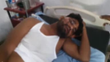 रामपुर: ग्राम शिवपुरी में मोटरसाइकिल से जा रहा एक कंपनी सुपरवाइजर सड़क के बीच खुदे गड्ढे में गिरकर घायल, जिला अस्पताल में भर्ती