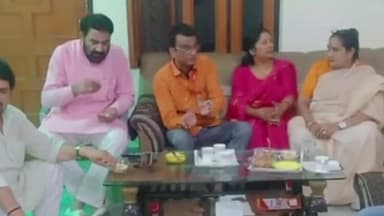 हरिद्वार: जनता कैबिनेट पार्टी प्रमुख भावना पांडे का बहादराबाद स्थित पार्टी की महिला मोर्चा अध्यक्ष के निवास पर हुआ स्वागत