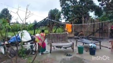 सुकमा: चिंतलनार में अज्ञात लोगों ने की निजी मकान में आगजनी पुलिस ने किया नक्सली घटना से इनकार