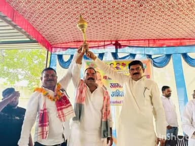 मेहगांव: सर्किट हाउस पर बीजेपी की बैठक हुई संपन्न, राज्यमंत्री ओपीएस भदौरिया रहे मौजूद