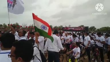 जालौर: मारवाड़ी युवा मंच की ओर से स्टेडियम मैदान से साइकिल रैली का हुआ आयोजन