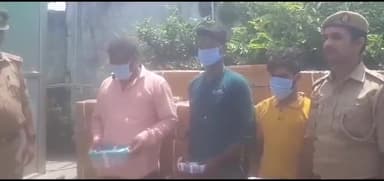 मंडुआडीह पुलिस ने लखनपुर से ₹41 लाख की नशीली कफ सिरप के साथ तीन अभियुक्तों को किया गिरफ्तार
